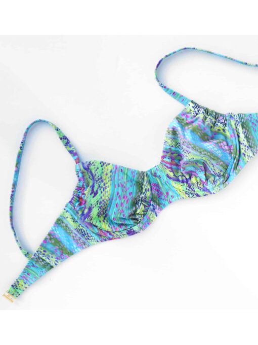 SNAKE BLUE balconcino curvy
