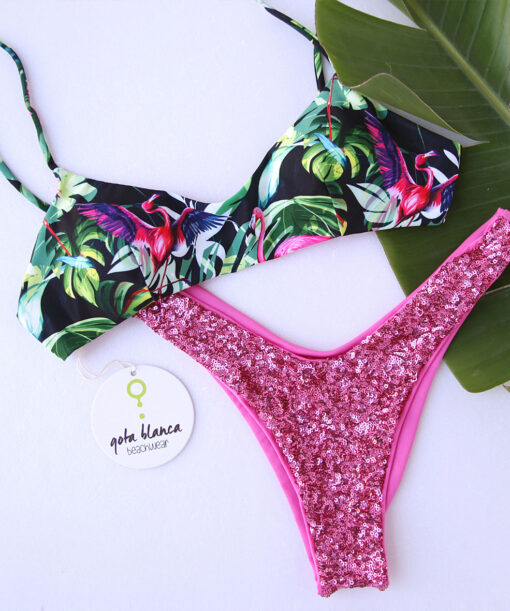 PAILLETTES AMETISTA slip V - immagine 3