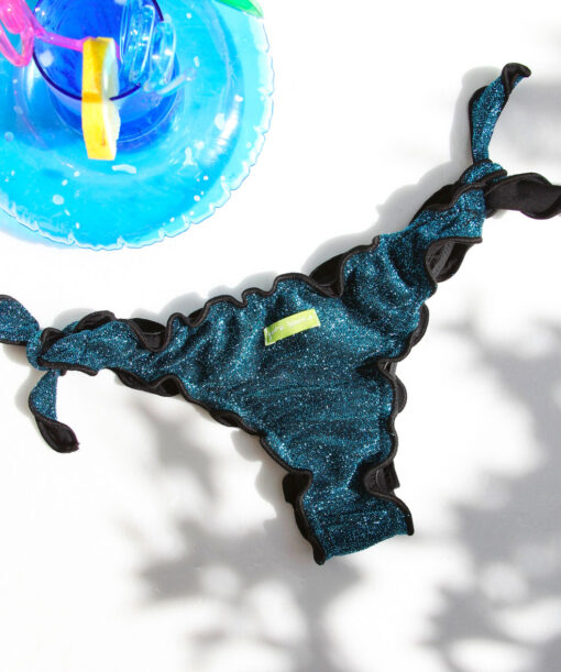 LUREX BLUE CURACAO slip rouches - immagine 3
