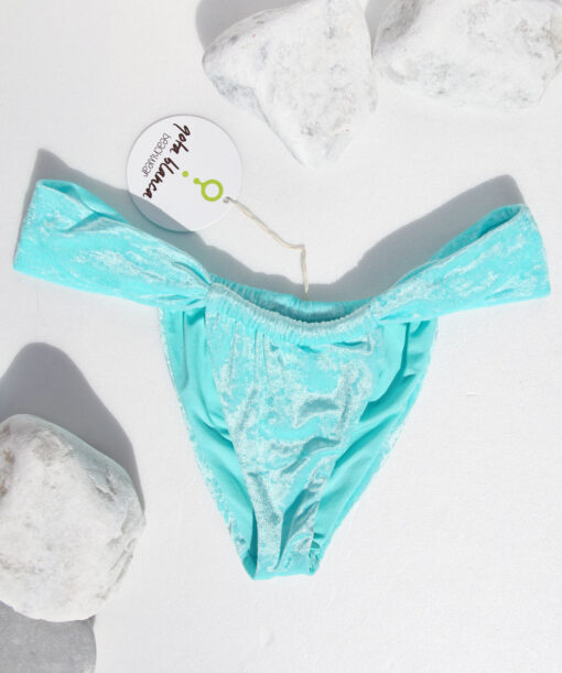 VELVET ACQUA slip regolabile
