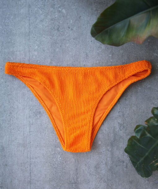 CRINKLED ARANCIA Slip