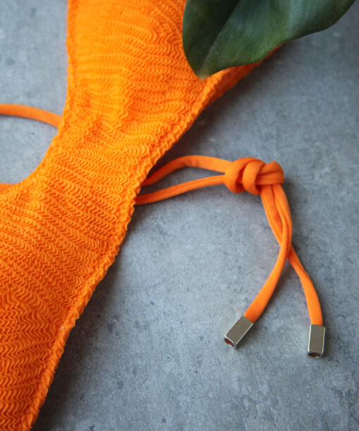 CRINKLED ARANCIA Top - immagine 4