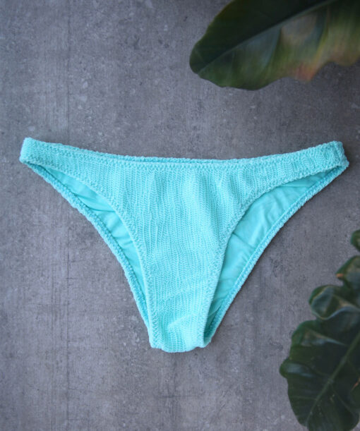CRINKLED BLUE JAVA Slip