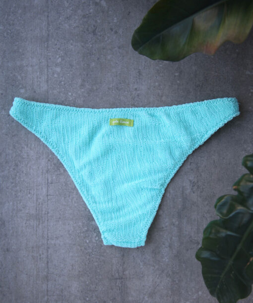 CRINKLED BLUE JAVA Slip - immagine 5