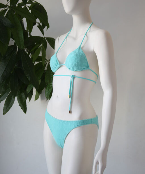 CRINKLED BLUE JAVA Slip - immagine 3