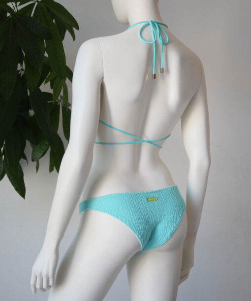 CRINKLED BLUE JAVA Slip - immagine 2
